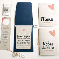 Identidade Casamento romântico - Eterno Coração