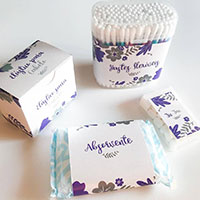 Identidade visual e papelaria para casamento - Kit Toalete