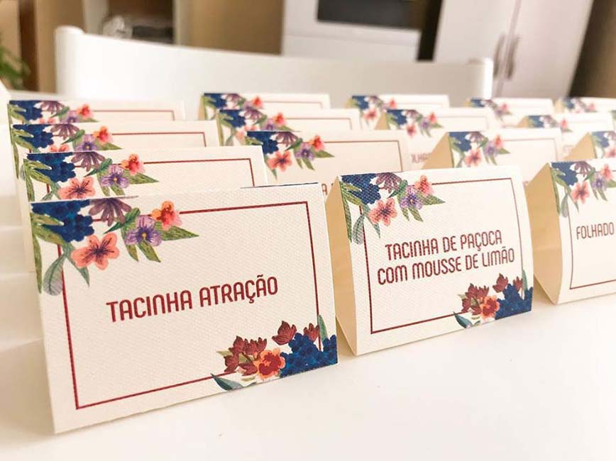 Plaquinhas de Identificação